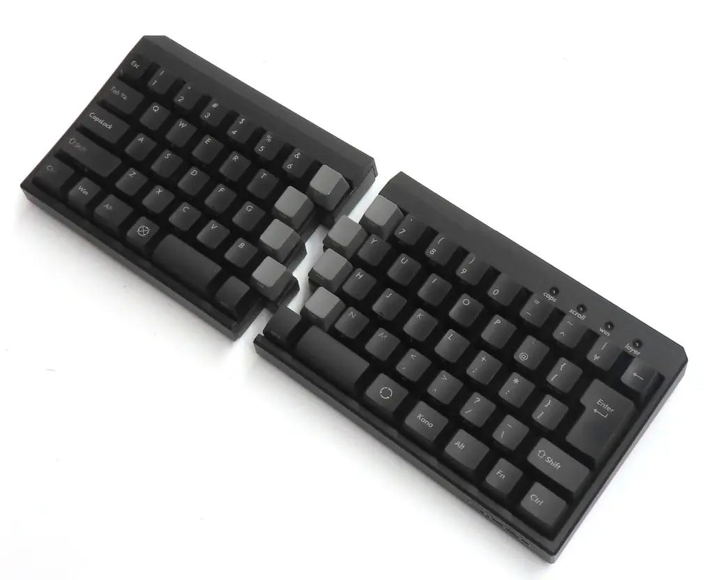 【中古】PCハード USBキーボード FILCO Majestouch Xacro M10SP (静音赤軸/日本語配列[かな無し]/マクロ対応/左右分離型) [FKBXS76MPS/NB]