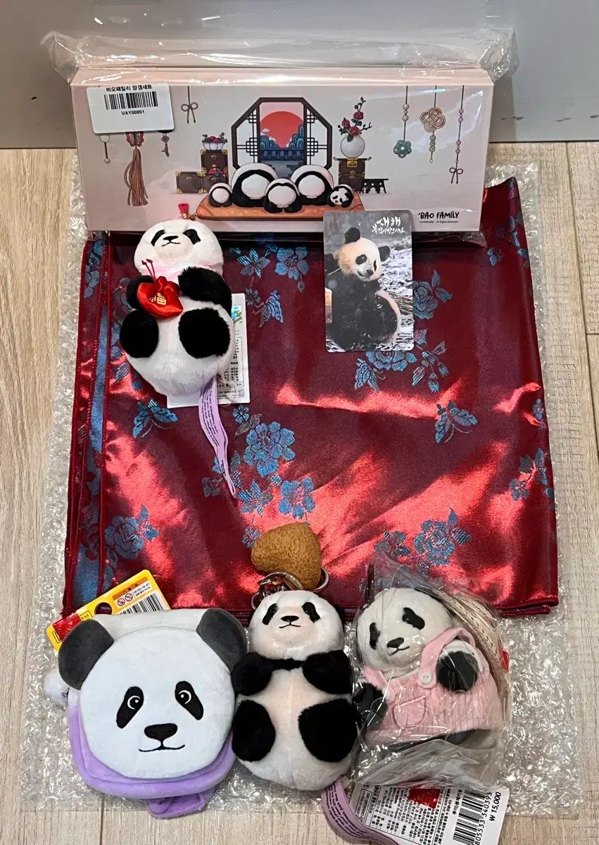 【まとめ売り】ルイ新年のぬいぐるみセット（袱紗+カード+ボックスまとめ売り）