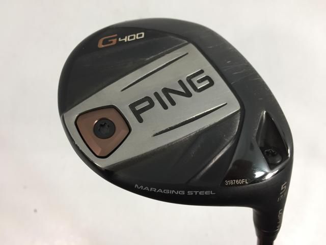 返品OK 【中古ゴルフクラブ】ピン G400 フェアウェイ ALTA DISTANZA 5W