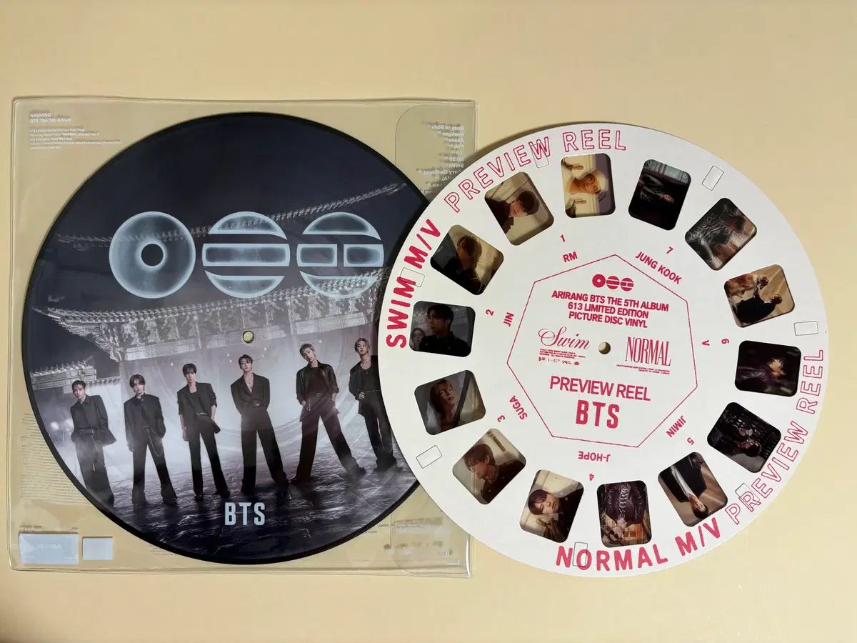 (ポラロイド X ） BTS 613 vinyl LP arirang アリラン