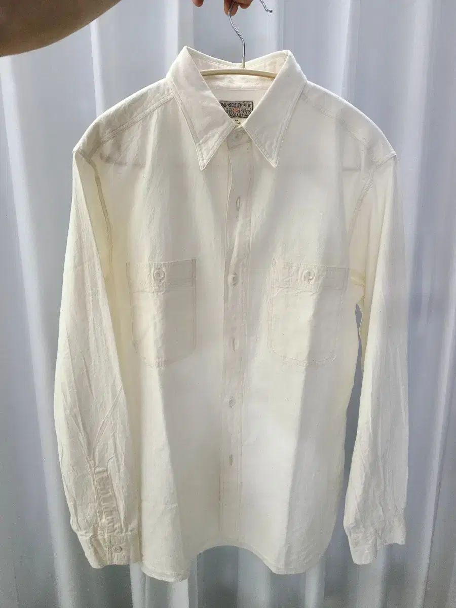 バズリクソンズ シャンブレー オフホワイト XL 出品
