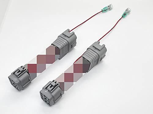 2754 【日本製】 日野 17 プロフィア / 17 レンジャー フロント ポジション プラス 電源 取り出し ハーネス 2個 純正 分岐 カプラーオン ケーブル コード マーカー取り付けなどに 11極ts 2a8b87dc