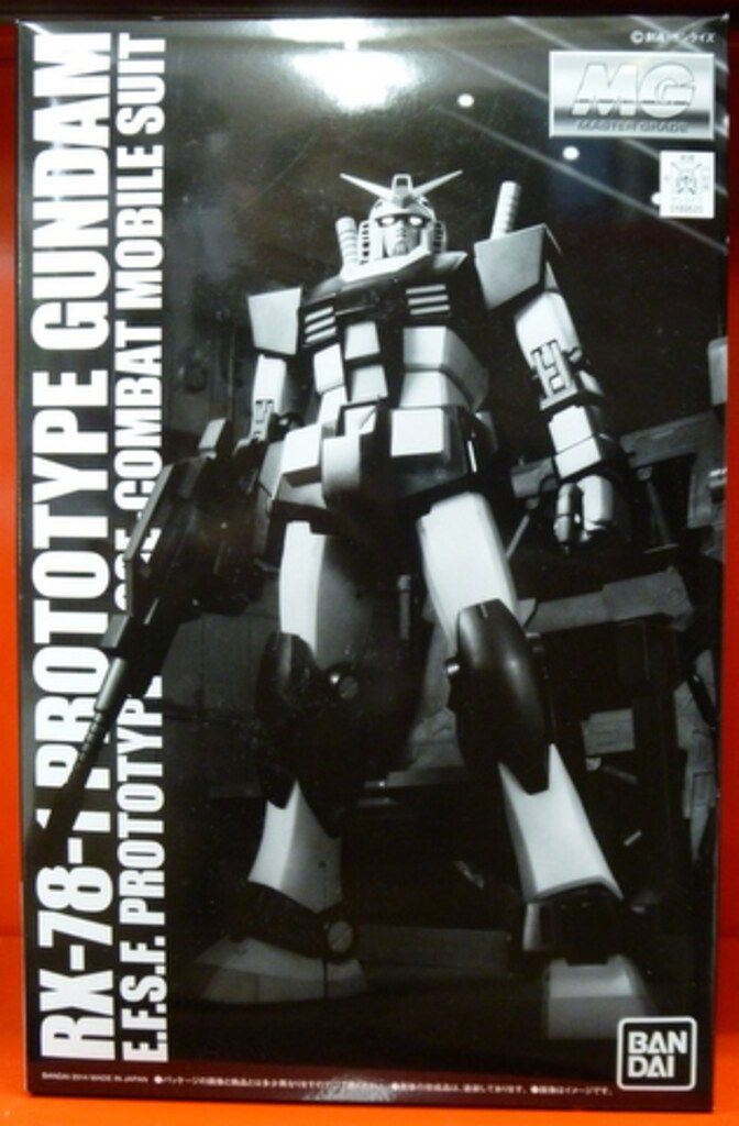 バンダイ MG/ガンダム RX78-1 プロトタイプガンダム 1/100、MG
