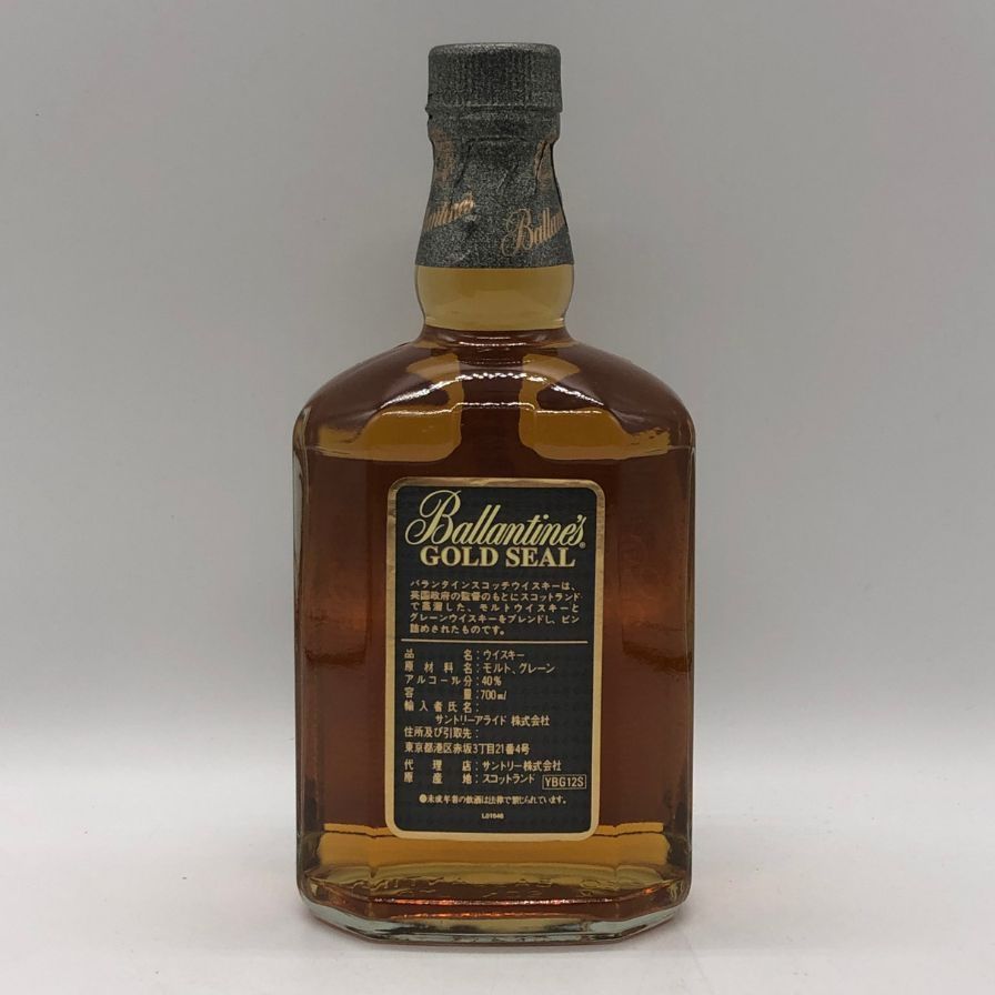 【バランタイン 12年 ゴールドシール】（700ml） バランタイン 12年 ゴールドシール 700ml 未開栓 - メルカリ