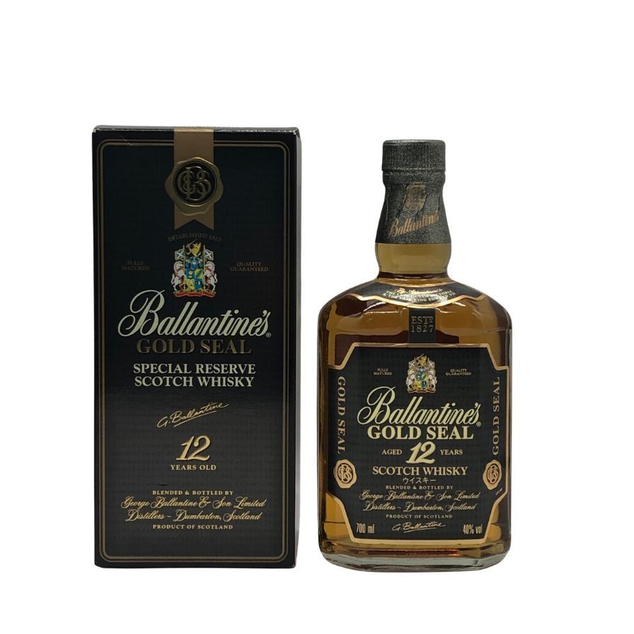 【バランタイン 12年 ゴールドシール】（700ml） バランタイン 12年 ゴールドシール 700ml 未開栓 - メルカリ