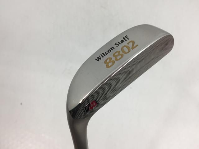 返品OK 【中古ゴルフクラブ】ウィルソン ウィルソンスタッフ 8802 ミルド パター 2015 オリジナルスチール パター