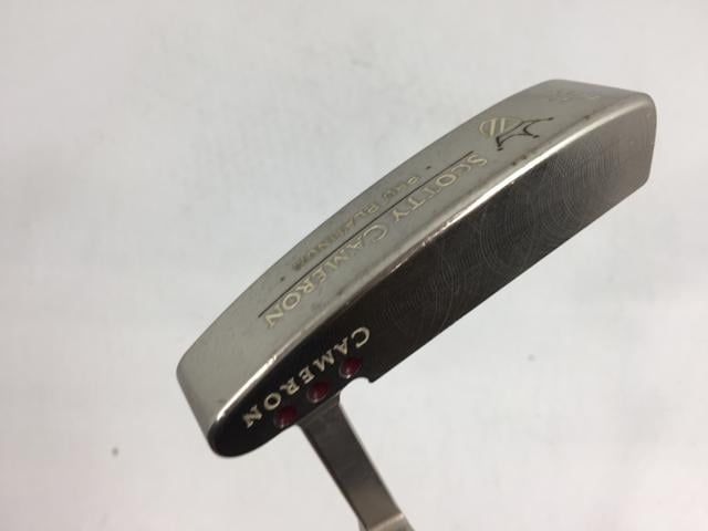 返品OK 【中古ゴルフクラブ】タイトリスト スコッティ・キャメロン プロプラチナム 2000 レッドドット ラグーナ2.5 オリジナルスチール パター