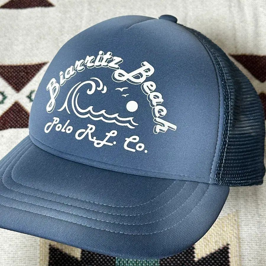 ポロラルフローレン トラッカーキャップ メッシュキャップ キャップ 帽子 ボールキャップ ブルー