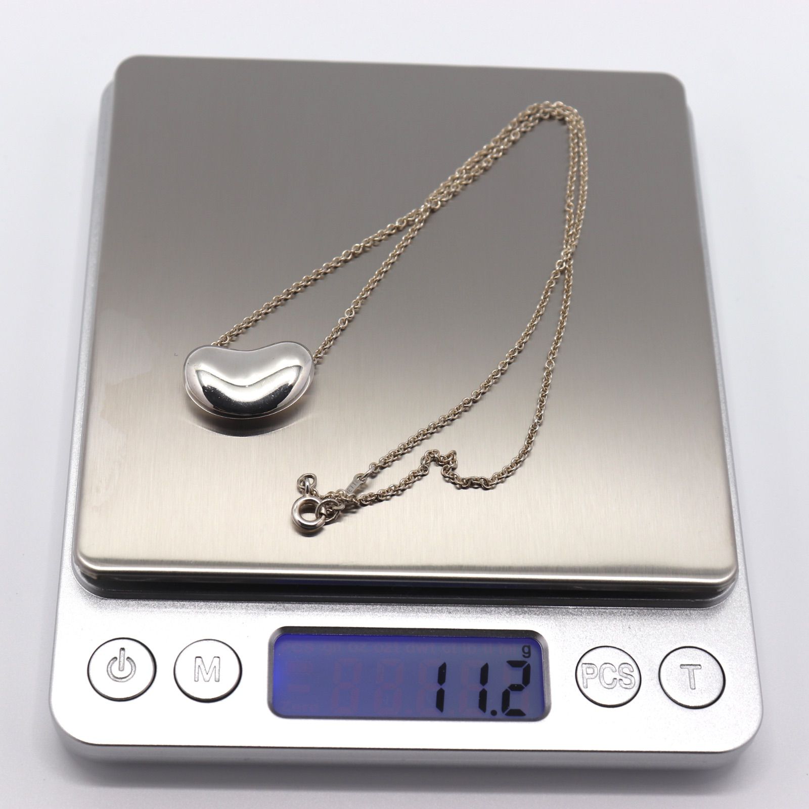 Tiffany&Co. ティファニー ビーンズ ネックレス シルバー 925 ラージ