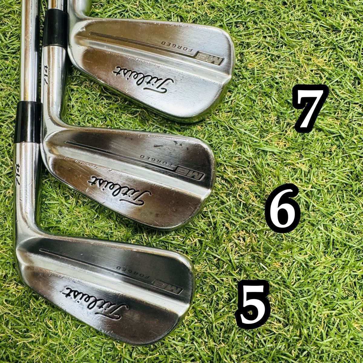 王道】タイトリスト MB714 FORGED メンズアイアンセット 6本 - メルカリ