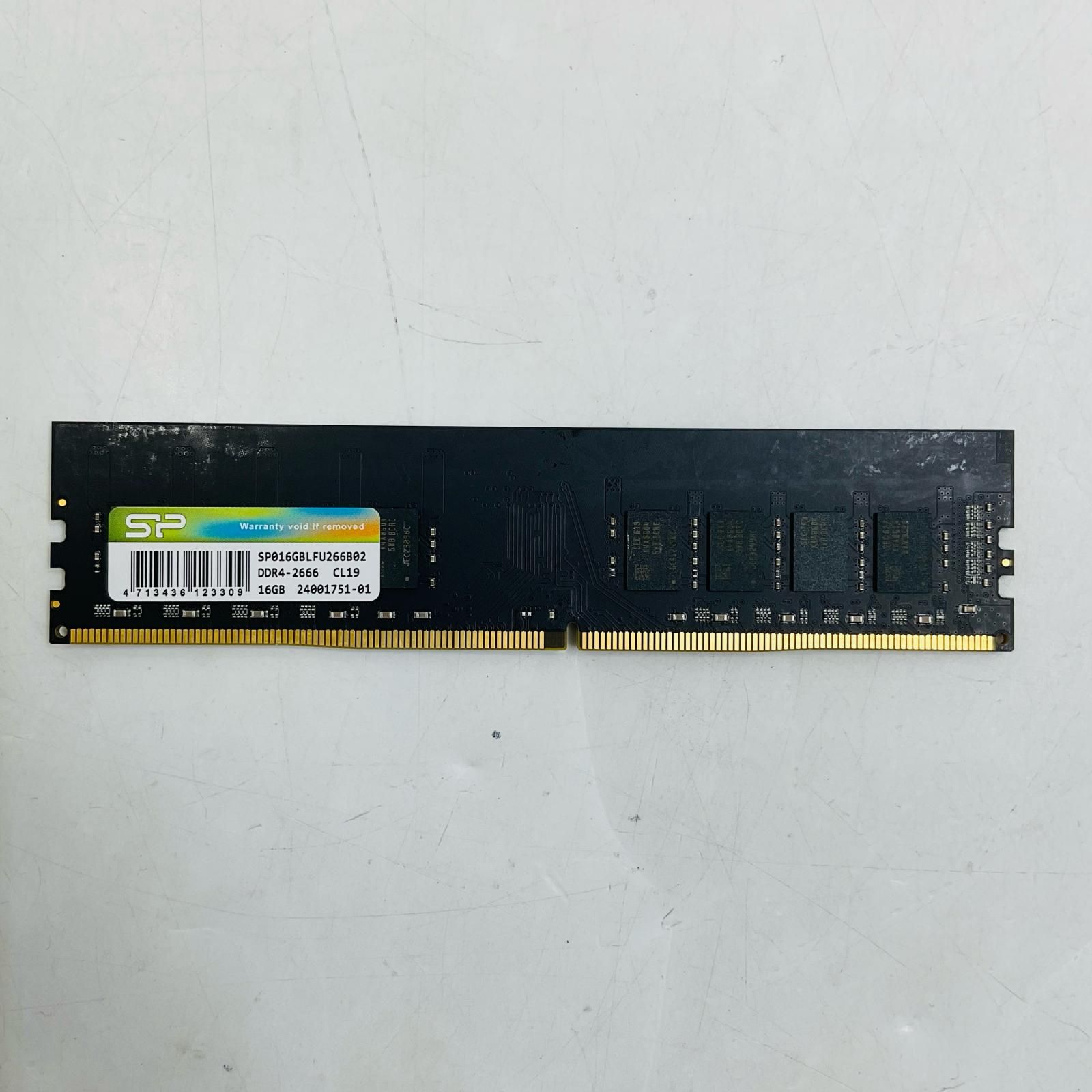 【全額返金保証】【最速発送】Silicon Power DDR4 PC4-21300 16GB SP016GBLFU266B02