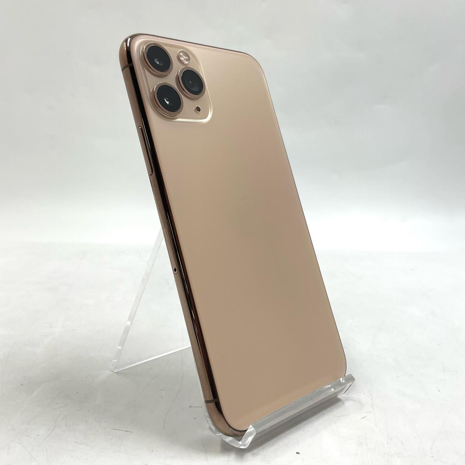 【全額返金保証】【最速発送】 iPhone 11 Pro 512GB ゴールド SIMフリー 白ロム 動作確認済 82%
