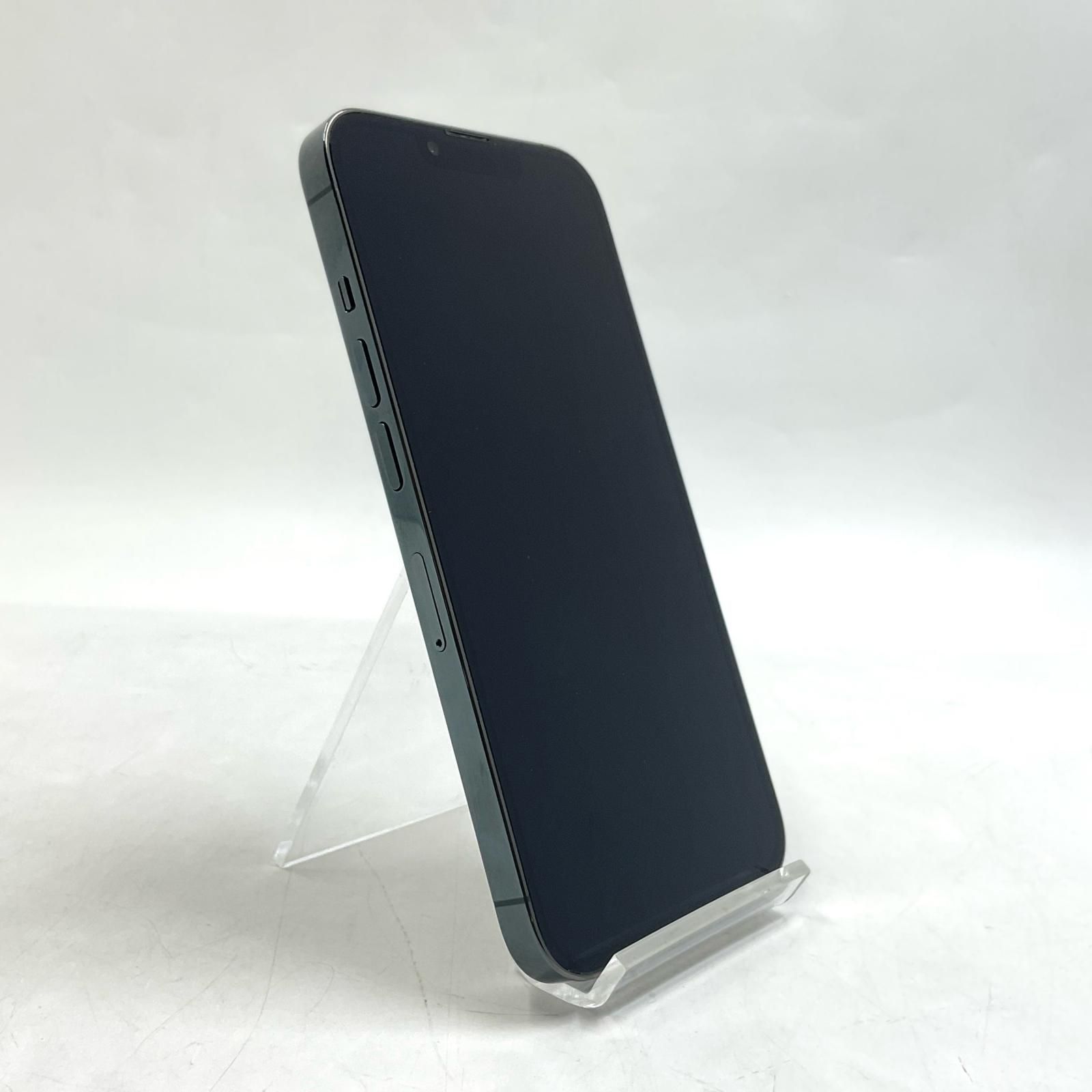 【全額返金保証】【最速発送】 iPhone 13 Pro 256GB アルパイングリーン docomo SIMフリー 白ロム 動作確認済 80%
