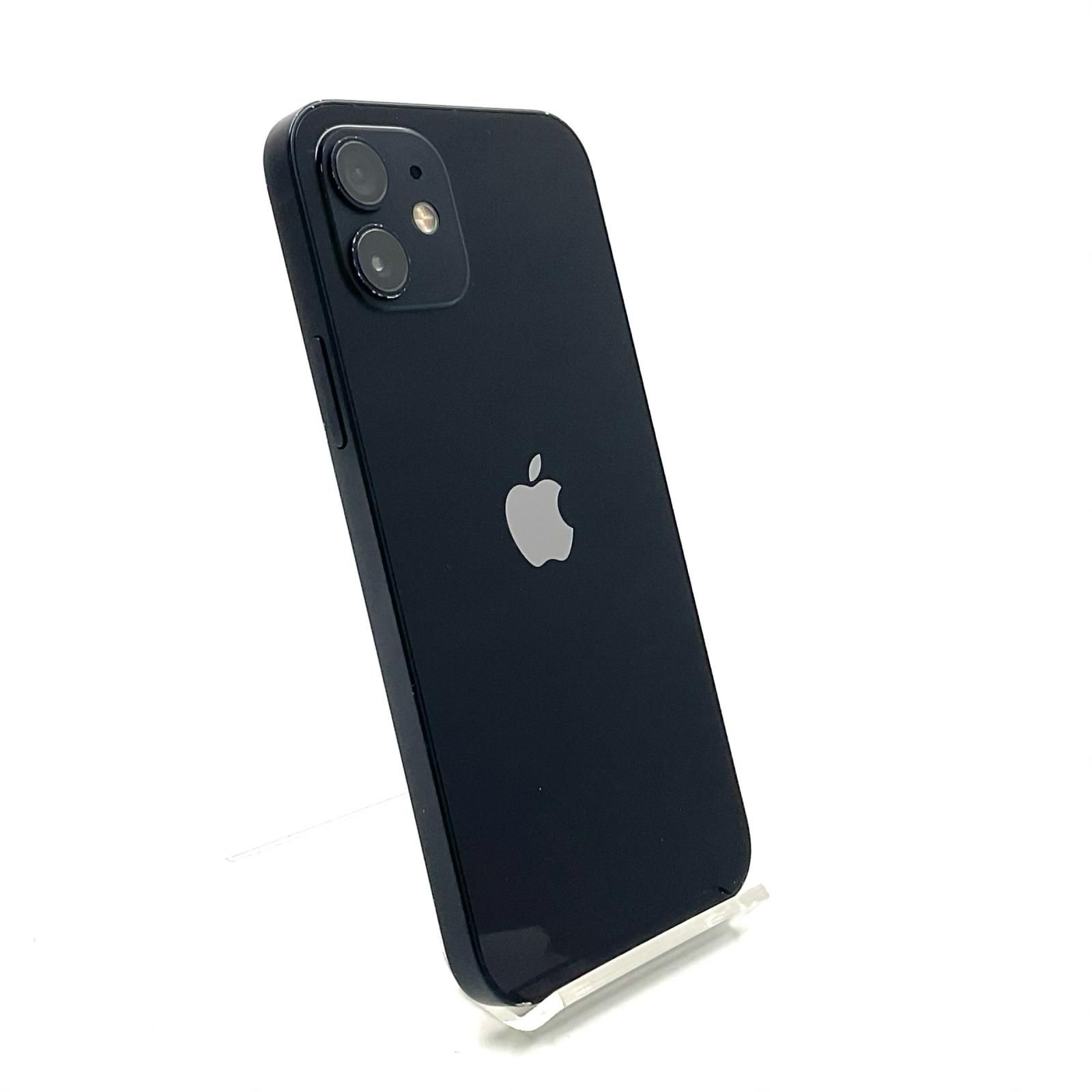 iPhone 12 64GB ブラック au SIMフリー 88% - メルカリ