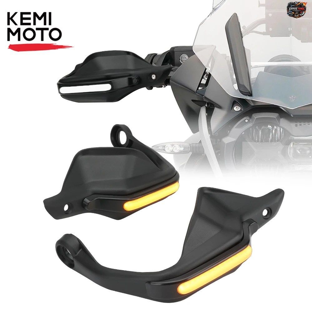 BMW R1200GS R1250GS LC F800GS F750GS F850GS S1000XR ADV 用 KEMIMOTO ハンドガード LED ライトキット（ウインカー、ランニングライト付