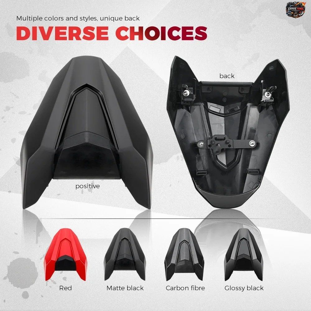 ホンダ CBR650R CB650R 2019-2023 2021 2022 用オートバイリアシートカバー、リアテールカバー、フェアリング、パッセンジャーテールバック
