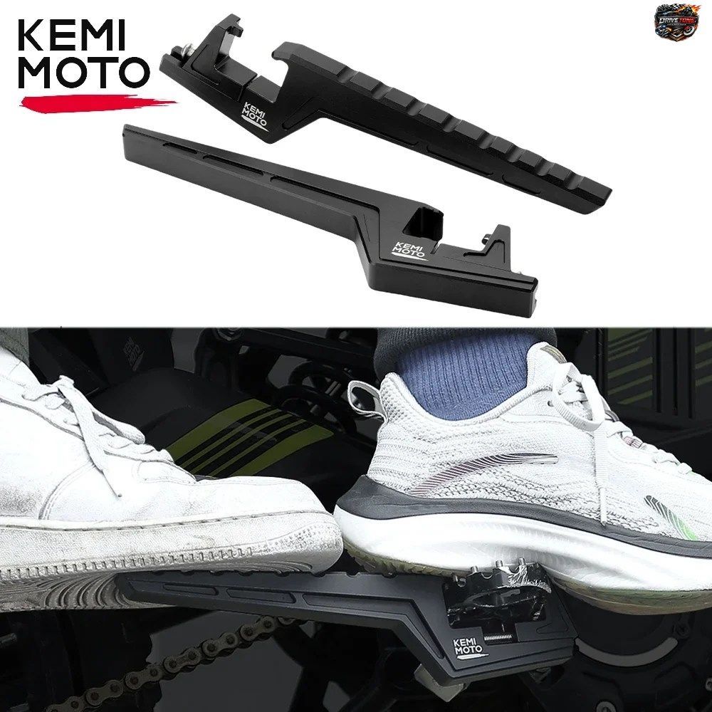 ヤマハ用フットペグパッセンジャーエクステンション、延長フットペグ、モトクロスバイクアクセサリー、ダートバイク、オフロード、YZ450FX