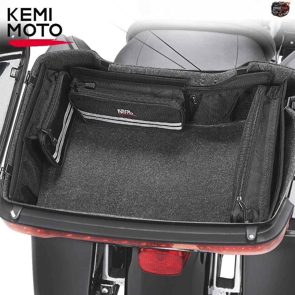 KEMIMOTO モーターサイクル ツアーパック オーガナイザーバッグ ツーリング ストリートグライド エレクトラグライド ロードキング ロードグ