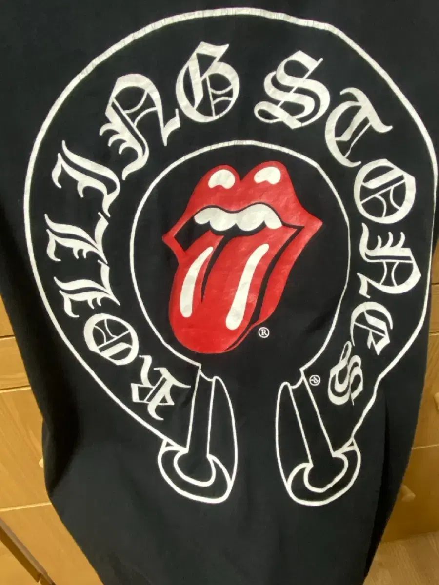 クロムハーツ ローリングストーンズ 半袖 Tシャツ ブラック (S)