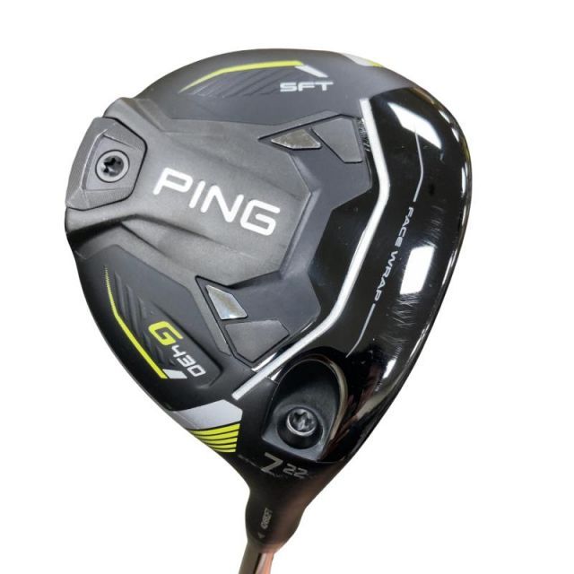 【中古】 ピン G430 SFT 7W フェアウェイウッド FW PING TOUR 2.0 BLACK 65(FW) (フレックスS) メンズ 男性用 右利き 右用 Cランク ゴルフクラブ