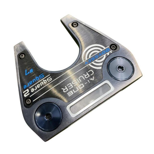 【中古】 オデッセイ Ai-ONE SQUARE 2 SQUARE #7 CRUISER 38インチ パター PT STROKE LAB 140 スチール (フレックスその他) メンズ 男性用 右利き 右用 Cランク ゴルフクラブ
