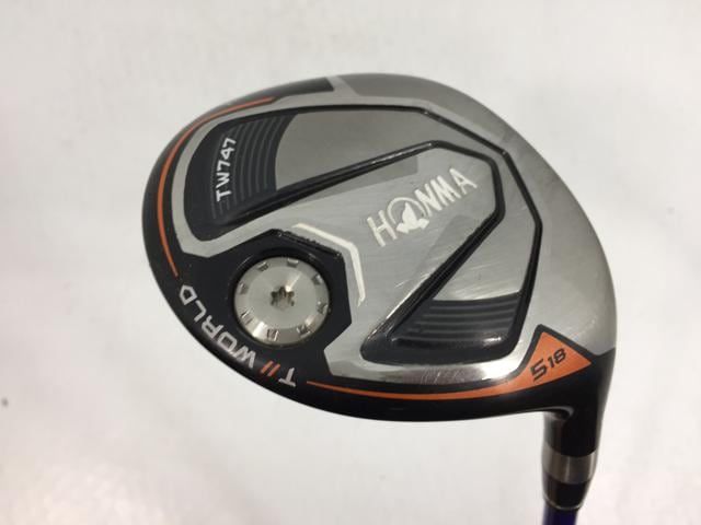 返品OK 【中古ゴルフクラブ】ホンマ TOUR WORLD (ツアーワールド) TW747 FW フェアウェイ VIZARD FP-6 5W