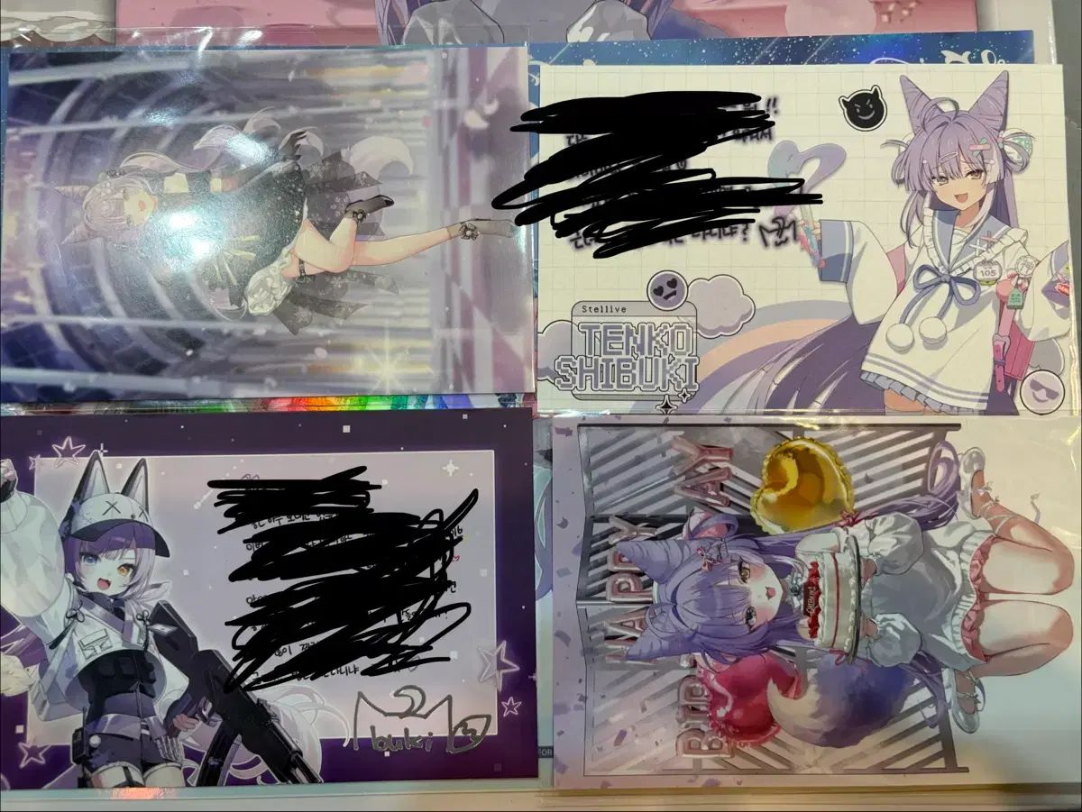 テンコ シブキ はがき まとめ 出品