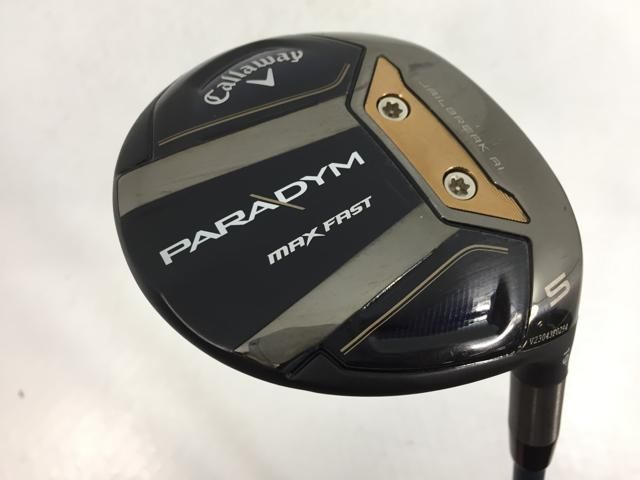 返品OK 【中古ゴルフクラブ】キャロウェイ PARADYM MAX FAST (パラダイム マックス ファスト) フェアウェイ 2023 (日本仕様) SPEEDER NX 40 for Callaway 5W