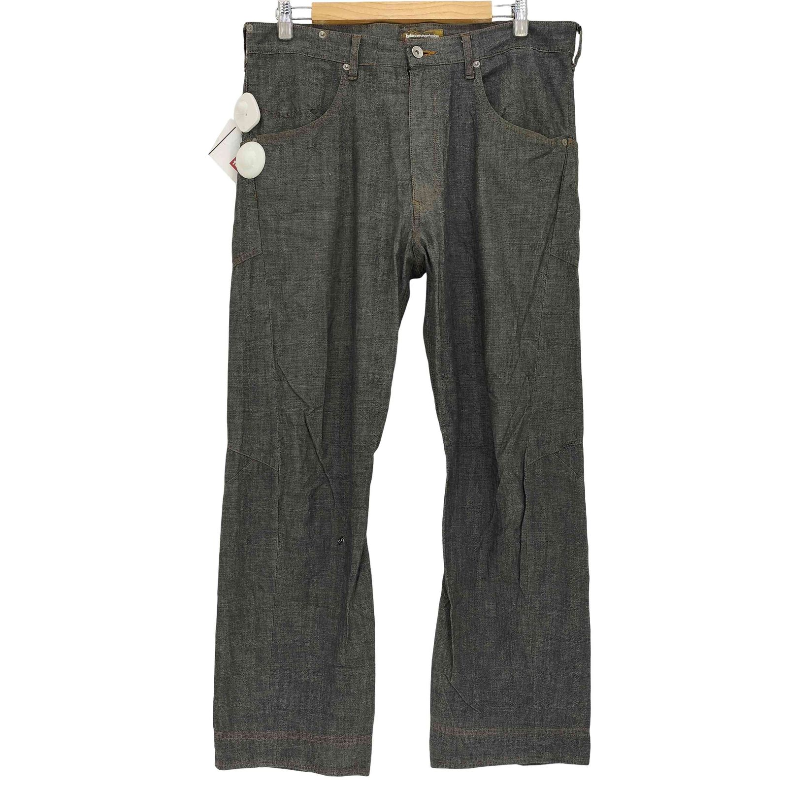バランスウェアデザイン balanceweardesign 00s 立体裁断 Tech Combo Denim テックコンボデニム ライトオンス メンズ JPN：L