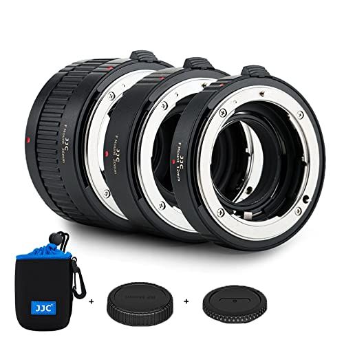 JJC 接写リング デジタル接写リングセット エクステンションチューブ Nikon F マウント用 D850 D750 D780 D3500 D3400 D7500 D7200 D7100 D7000 D5600 D5500 D5300 D5 52eb88b8