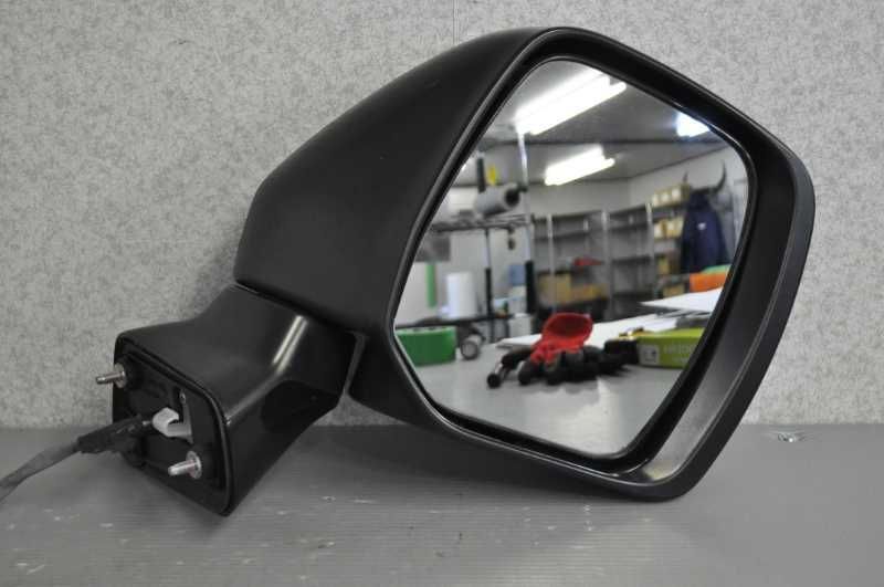 右 ドアミラー 電格 9P ウィンカー付 GAE 黒 (TE52) エルグランド