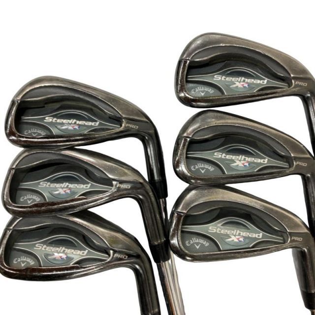 【中古】 キャロウェイ STEELHEAD XR PRO 6S アイアンセット IR NS PRO MODUS3 TOUR120 (フレックスS) メンズ 男性用 右利き 右用 Dランク ゴルフクラブ