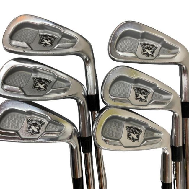 【中古】 キャロウェイ X FORGED(2009) 6S アイアンセット IR Memphis 10 DB (フレックスUNI) メンズ 男性用 右利き 右用 Dランク ゴルフクラブ