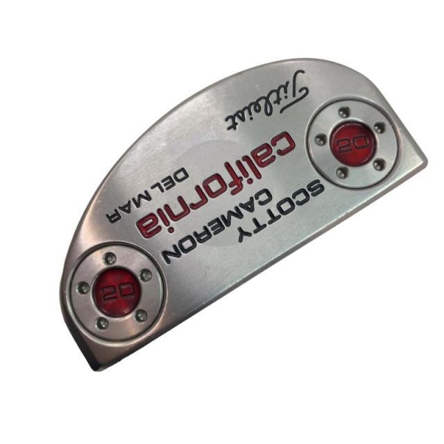【中古】 タイトリスト SCOTTY CAMERON California DEL MAR(2012) 33インチ パター PT スチール (フレックスその他) メンズ 男性用 右利き 右用 Cランク ゴルフクラブ