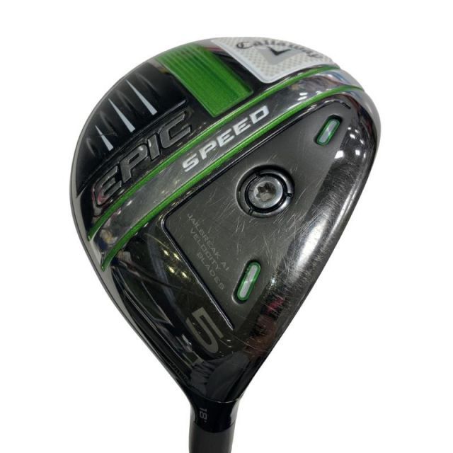 【中古】 キャロウェイ EPIC SPEED 5W フェアウェイウッド FW 純正特注シャフト (フレックスS) メンズ 男性用 右利き 右用 Cランク ゴルフクラブ