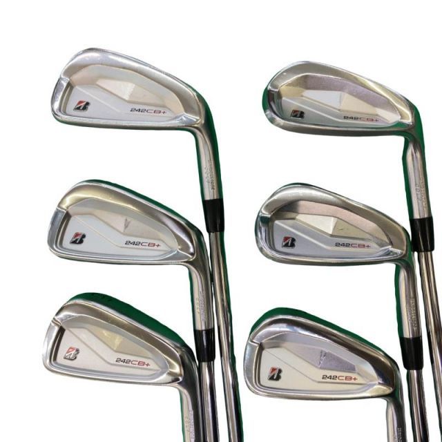 【中古】 ブリヂストン BRIDGESTONE 242CB+ 6S アイアンセット IR NS PRO MODUS3 TOUR105 (フレックスS) メンズ 男性用 右利き 右用 Cランク ゴルフクラブ