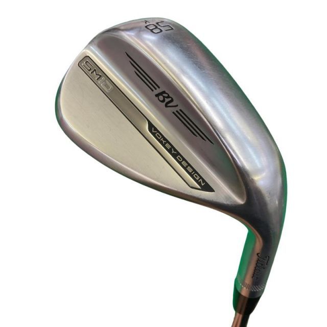 【中古】 タイトリスト VOKEY SPIN MILLED SM10 ツアークロム 58°/14°K ウェッジ WG Dynamic Gold (フレックスS) メンズ 男性用 右利き 右用 Cランク ゴルフクラブ