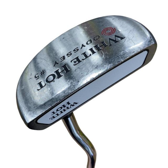 【中古】 オデッセイ WHITE HOT #5 34インチ パター PT スチール (フレックスその他) メンズ 男性用 右利き 右用 Dランク ゴルフクラブ