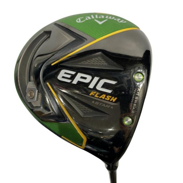 【中古】 キャロウェイ EPIC FLASH STAR 10.5° ドライバー DR 純正特注シャフト (フレックスその他) メンズ 男性用 右利き 右用 Cランク ゴルフクラブ