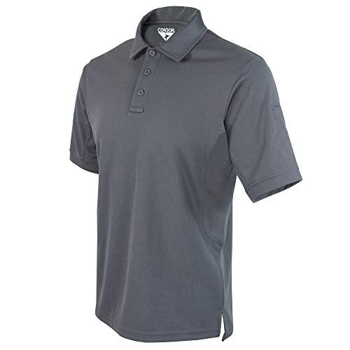 CONDOR(コンドル) PERFORMANCE TACTICAL POLO L GRAPHITE 101060-018-Lts 3dc4ef33