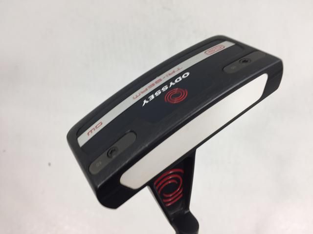 返品OK 【中古ゴルフクラブ】【美品】オデッセイ TRI-BEAM (トライビーム) DOUBLE WIDE CS パター 2023 STROKE LAB(ストローク ラボ) 70C RED シャフト パター