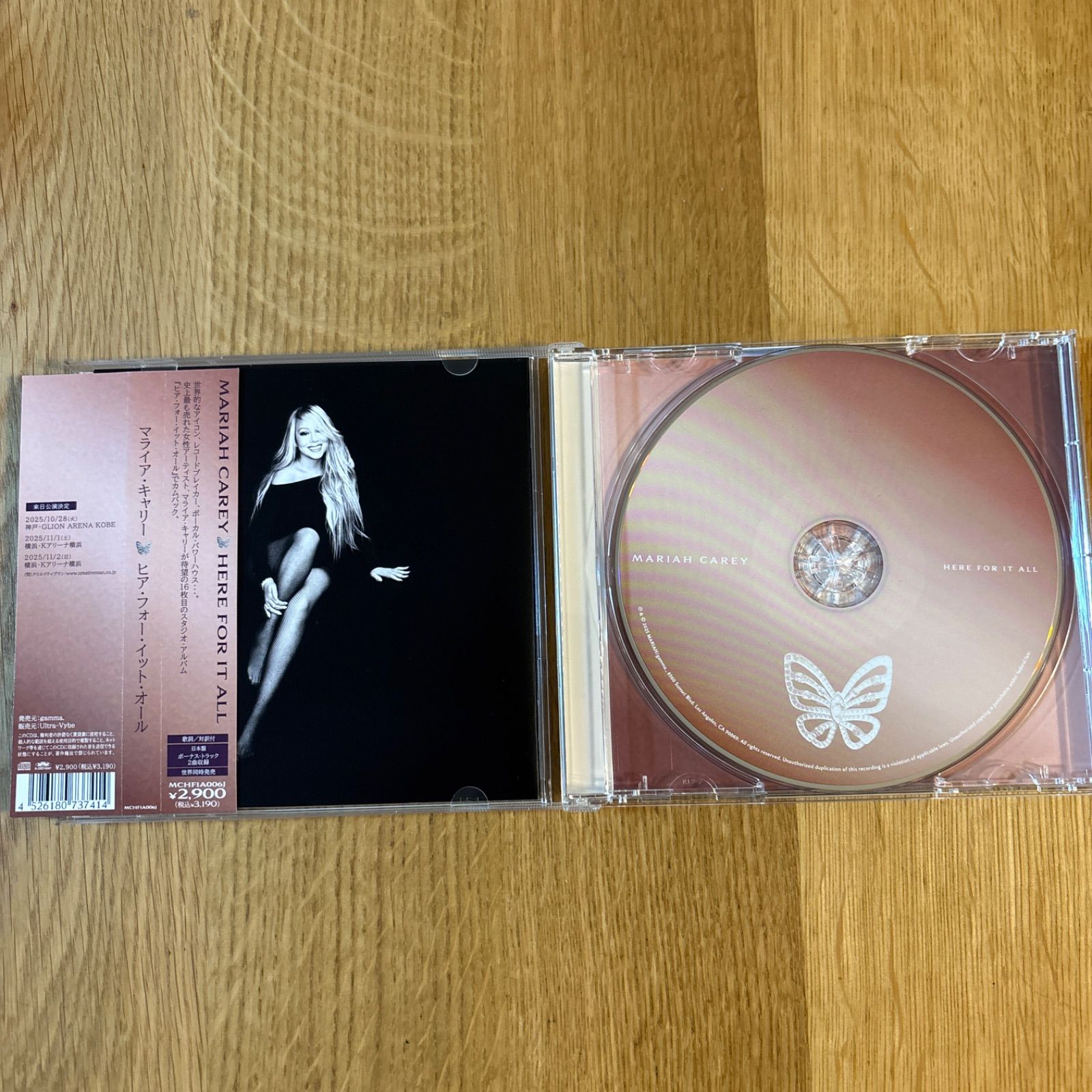 マライア・キャリー HERE FOR IT ALL CD - メルカリ