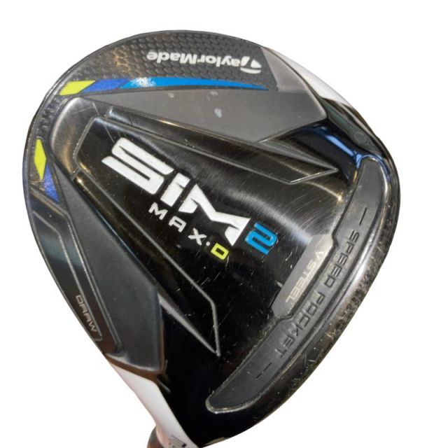 【中古】 テーラーメイド SIM2 MAX-D 3W フェアウェイウッド FW リシャフト (フレックスその他) メンズ 男性用 右利き 右用 Cランク ゴルフクラブ