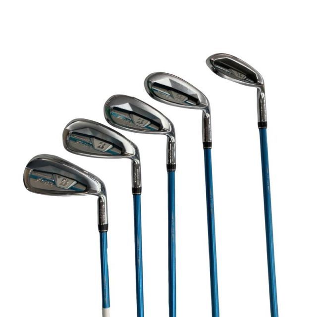 中古】 ブリヂストン TOUR B JGR(ブルー) 5S レディース アイアン