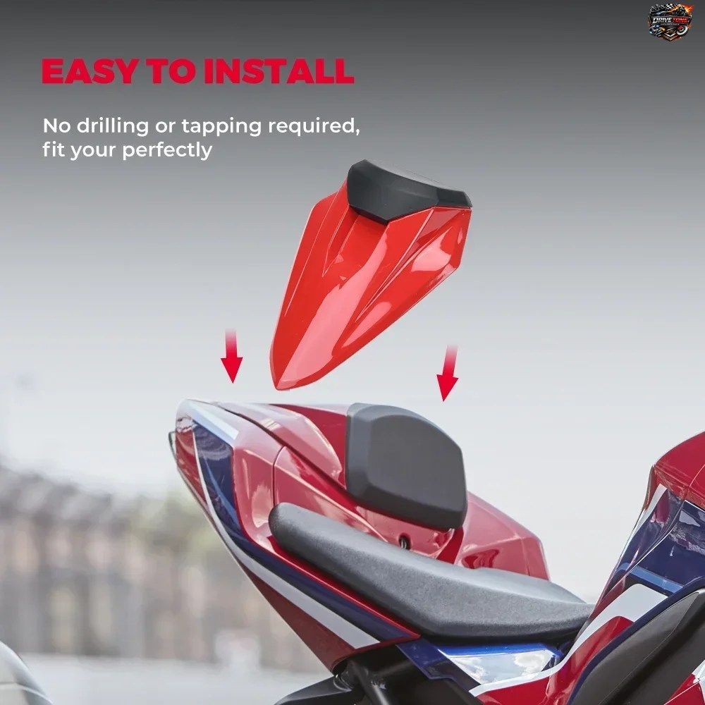 KEMIMOTO製 オートバイ用リアパッセンジャーピリオンシートカバー フェアリングシートカウル ホンダ CBR1000RR 2020-23 シートアクセサリー
