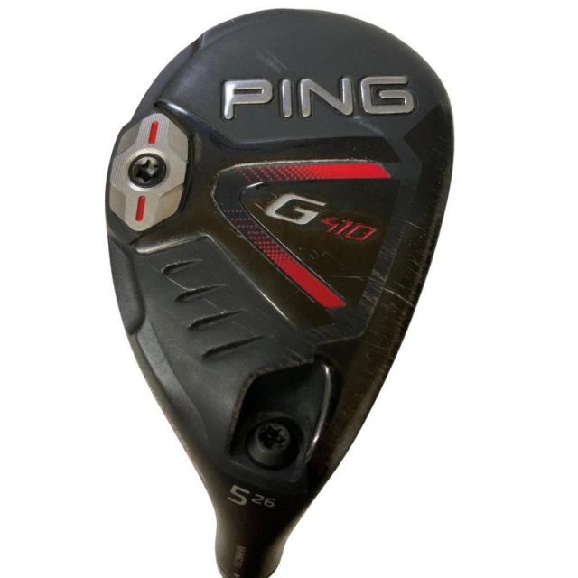 【中古】 ピン G410 U5 ユーティリティ UT 純正特注シャフト (フレックスS) メンズ 男性用 右利き 右用 Cランク ゴルフクラブ