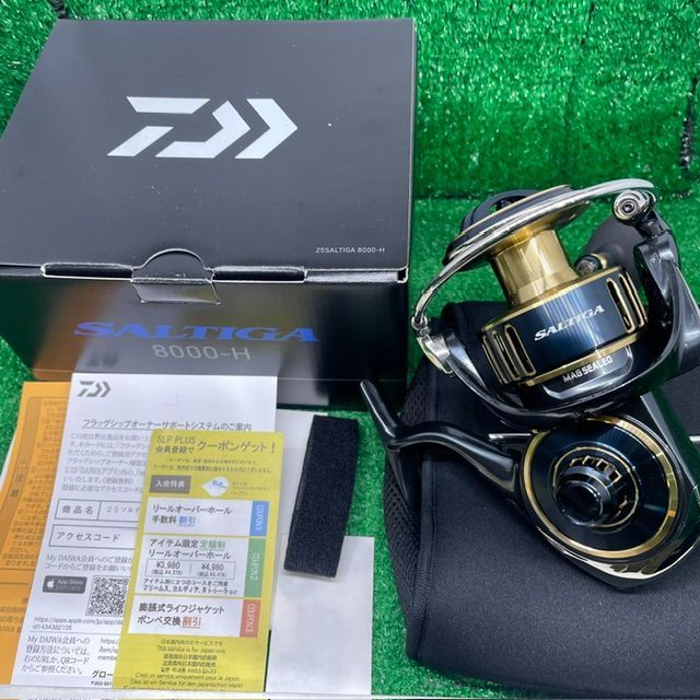 和塩　ダイワ　25ソルティガ　8000H　(和歌山塩屋店　併売)
