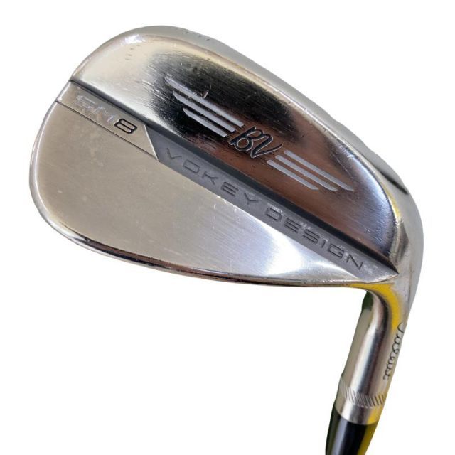 【中古】 タイトリスト VOKEY SPIN MILLED SM8 ブラッシュドスチール 46°/10°F ウェッジ WG NS PRO 950GH neo (フレックスS) メンズ 男性用 右利き 右用 Dランク ゴルフクラブ