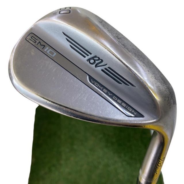 【中古】 タイトリスト VOKEY SPIN MILLED SM10 ニッケル 60°/08°M ウェッジ WG Dynamic Gold (フレックスS) メンズ 男性用 右利き 右用 Dランク ゴルフクラブ