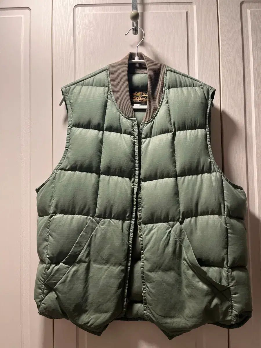(42) EDDIE BAUER(エディー・バウアー) ダウンベスト (レア COLOR)